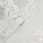 Josette Wallpaper - Metallic Silver - Laura Ashley - 113379 - Premier Wallcovering