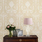 Josette Wallpaper - Linen - Laura Ashley - 113384 - Premier Wallcovering
