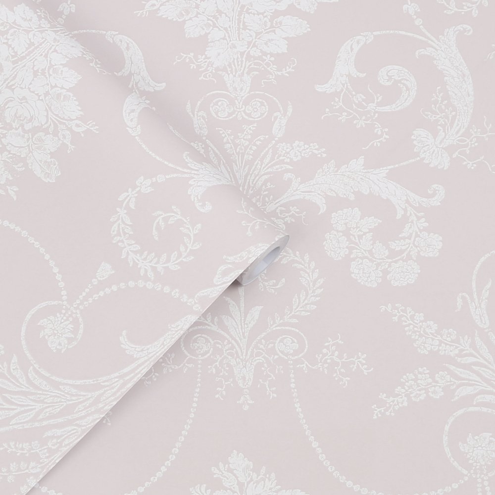Josette Wallpaper - Amethyst - Laura Ashley - 113381 - Premier Wallcovering