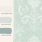 Josette Wallpaper - Duck Egg - Laura Ashley - 113380 - Premier Wallcovering