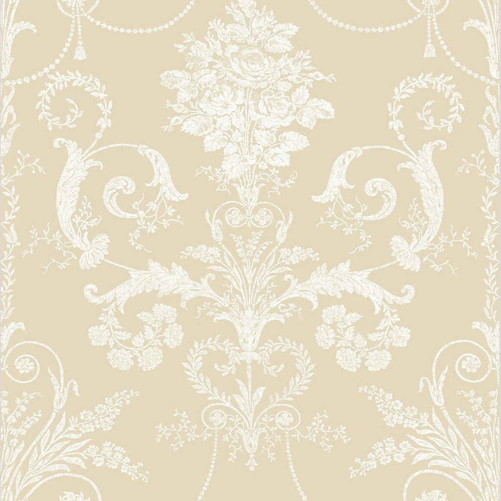 Josette Wallpaper - Linen - Laura Ashley - 113384 - Premier Wallcovering