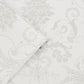 Josette Wallpaper - Dove Grey & White - Laura Ashley - 113385 - Premier Wallcovering