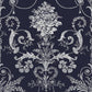 Josette Wallpaper - Midnight - Laura Ashley - 113386 - Premier Wallcovering