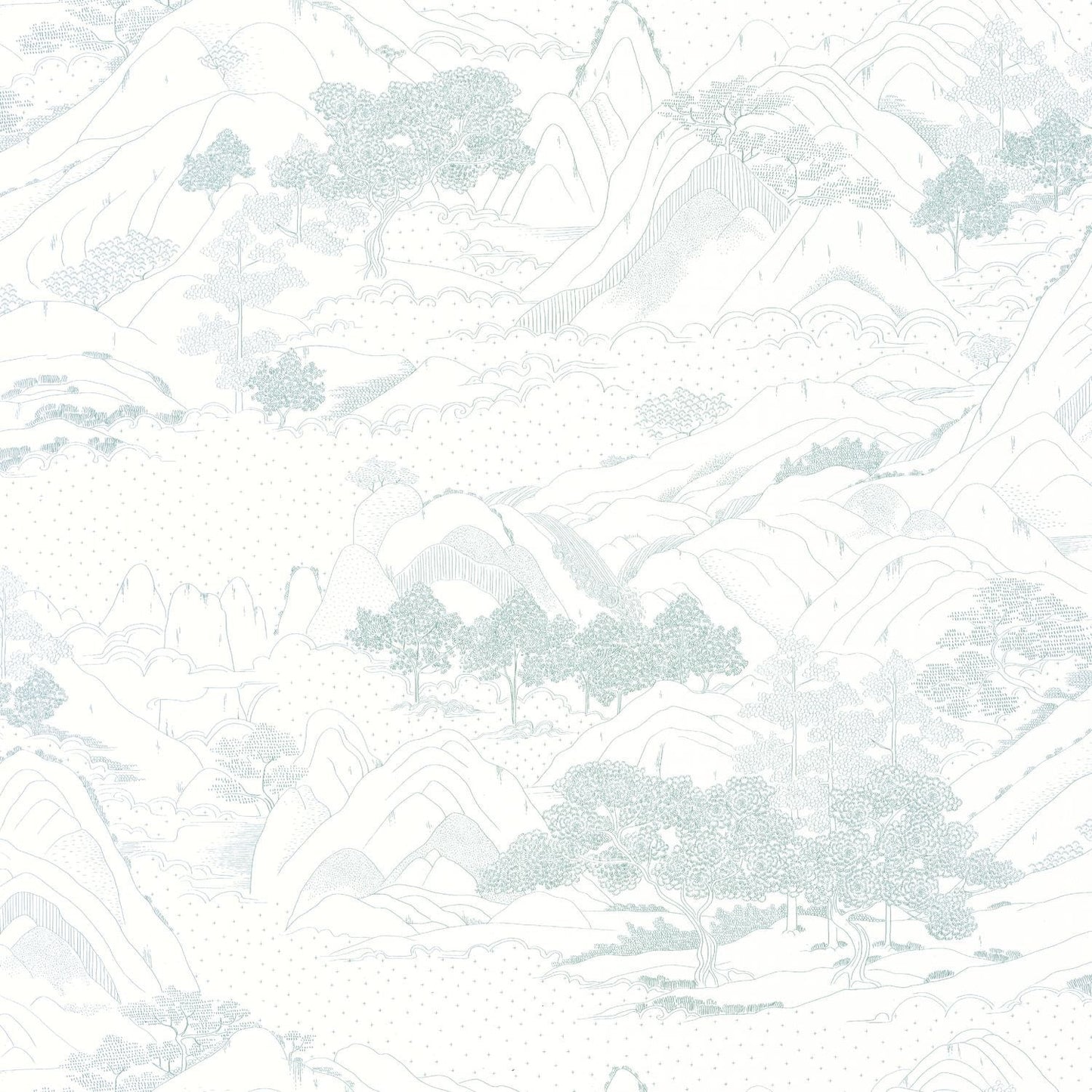 Journey Wallpaper - Smoke Blue - Caselio - 102646000