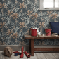Jungle Friends Wallpaper - Navy - Boråstapeter - 6937 - Premier Wallcovering