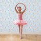 Just 4 Kids 2 Ballerina Wallpaper - Blue - Galerie - G56506 - Premier Wallcovering