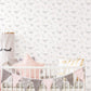 Just 4 Kids 2 Birds Wallpaper - Beige / Grey - Galerie - G56540 - Premier Wallcovering