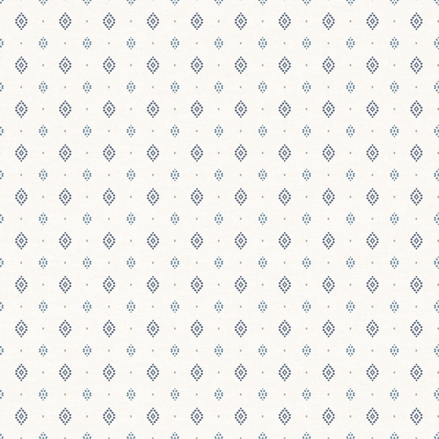 Just 4 Kids 2 Ethnic Print Wallpaper - Blue / Beige - Galerie - G56531 - Premier Wallcovering