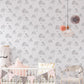 Just 4 Kids 2 Owls Wallpaper - Grey - Galerie - G56503 - Premier Wallcovering