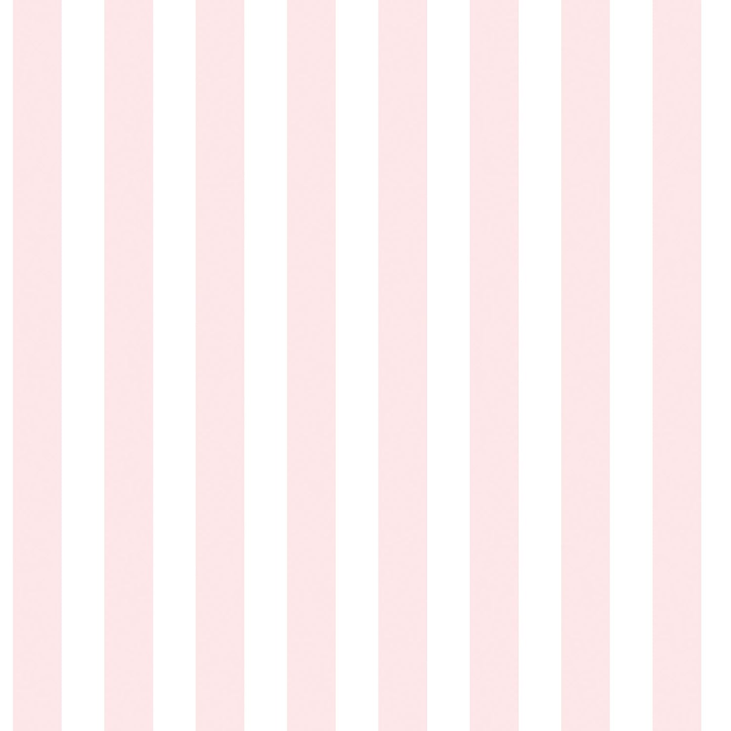 Just 4 Kids 2 Stripe Wallpaper - Pink / White - Galerie - G56518 - Premier Wallcovering
