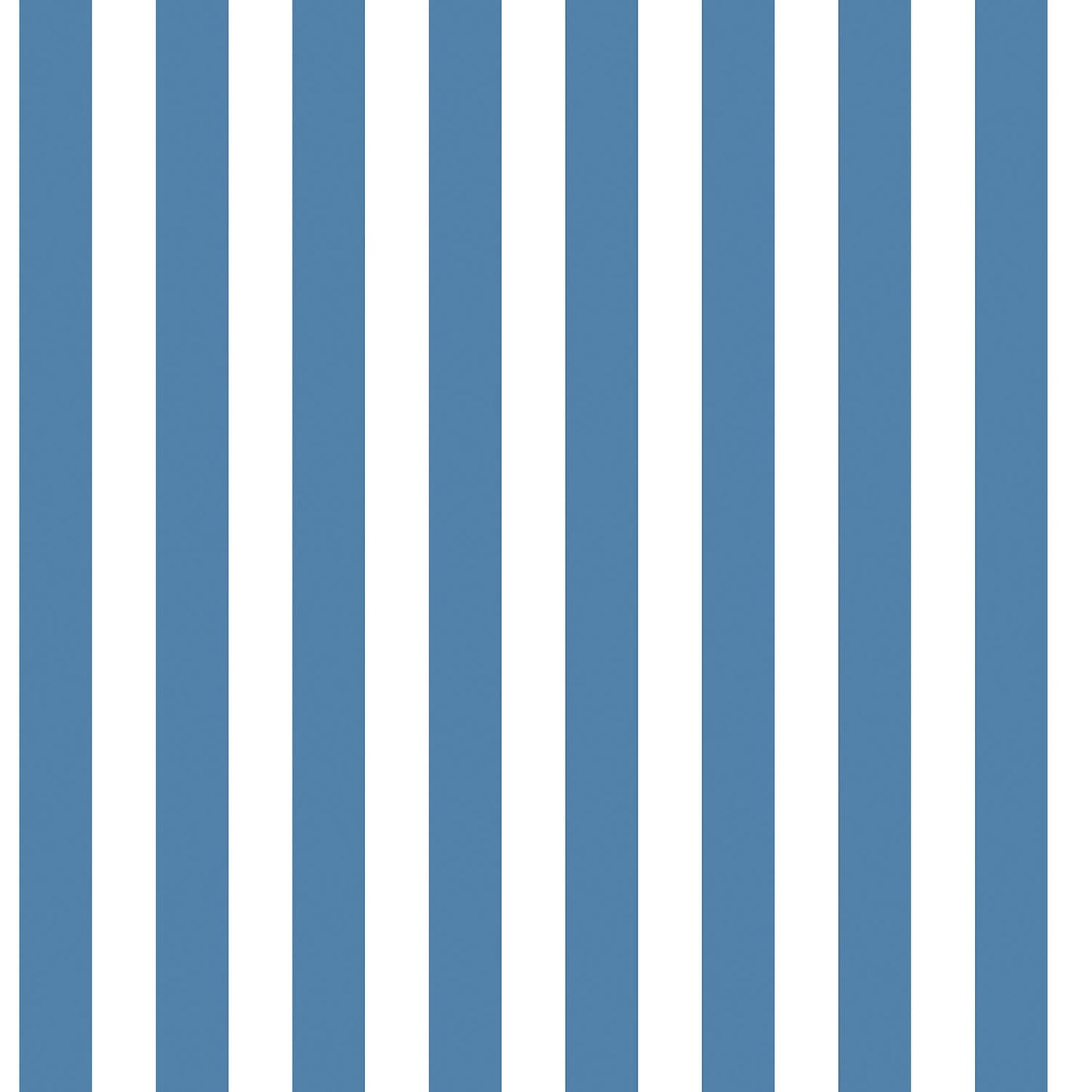 Just 4 Kids 2 Stripe Wallpaper - Teal / White - Galerie - G56516 - Premier Wallcovering