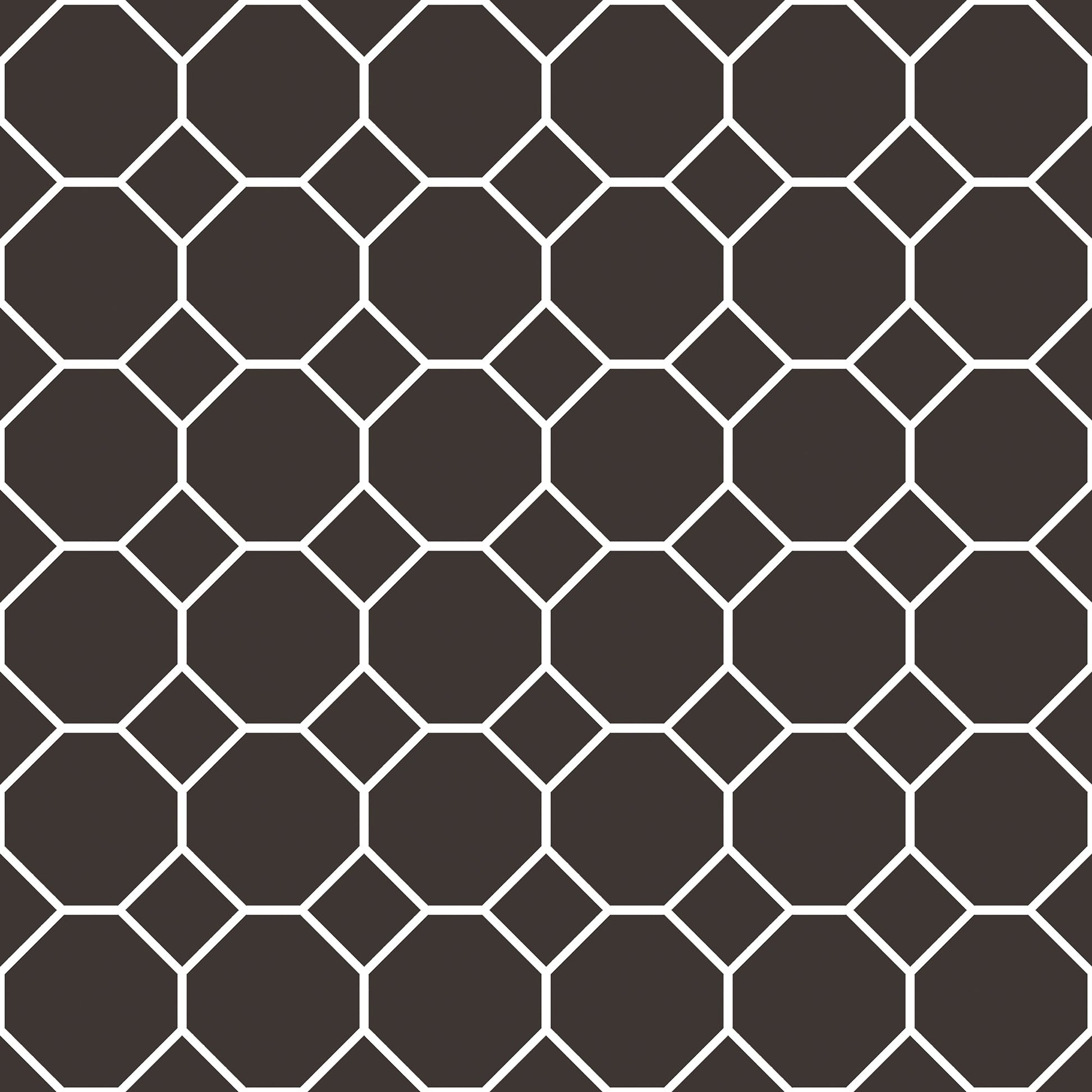 Just Kitchens Bee Hive Wallpaper - Black / White - Galerie - G45404 - Premier Wallcovering