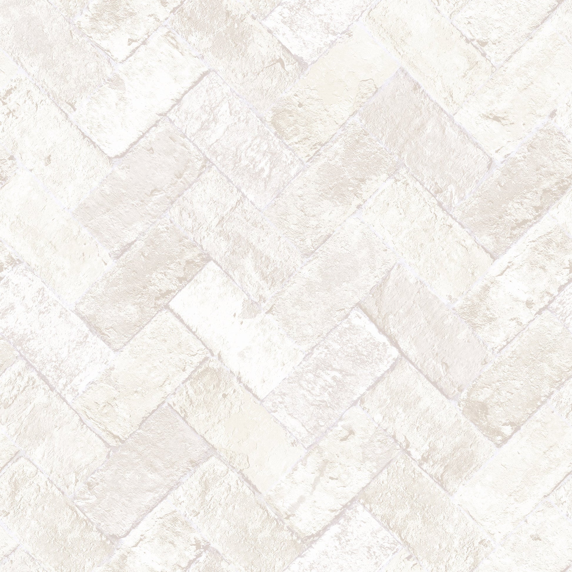 Just Kitchens Herringbone Brick Wallpaper - Beige - Galerie - G45427 - Premier Wallcovering