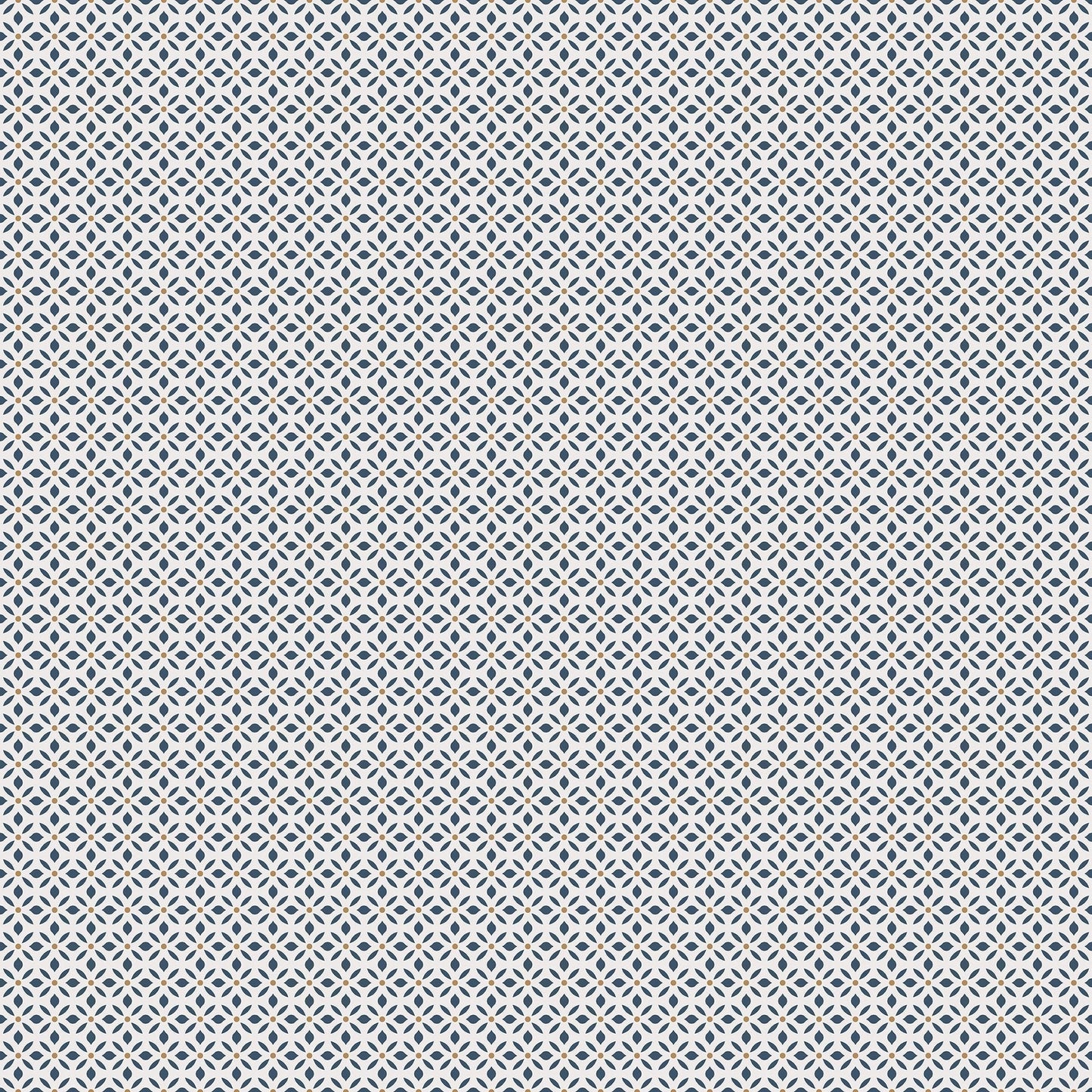 Just Kitchens Leaf Dot Spot Wallpaper - Navy / Gold - Galerie - G45433 - Premier Wallcovering