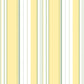 Just Kitchens Multi Stripe Wallpaper - Yellow / Green / White - Galerie - G45448 - Premier Wallcovering