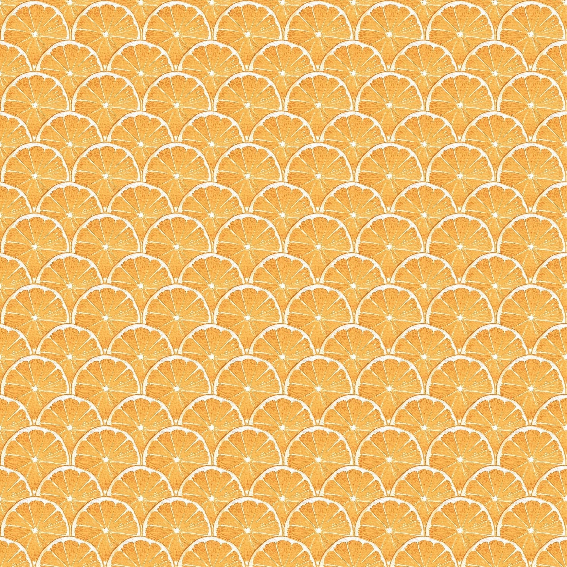 Just Kitchens Orange Scallop Wallpaper - Orange - Galerie - G45439 - Premier Wallcovering