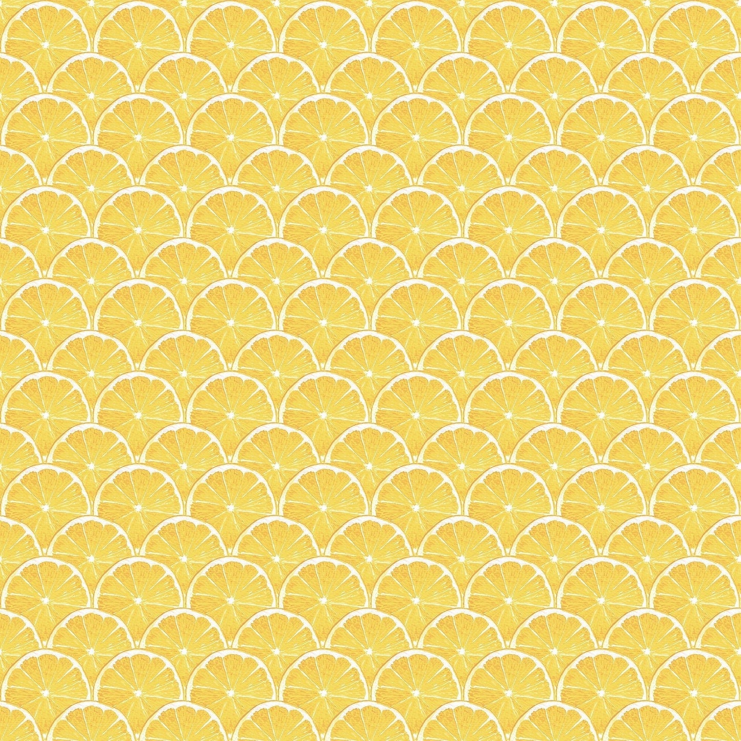 Just Kitchens Lemon Scallop Wallpaper - Yellow - Galerie - G45438 - Premier Wallcovering