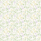 Just Kitchens Spring Leaf Trail Wallpaper - Lilac / Yellow / Green - Galerie - G45456 - Premier Wallcovering