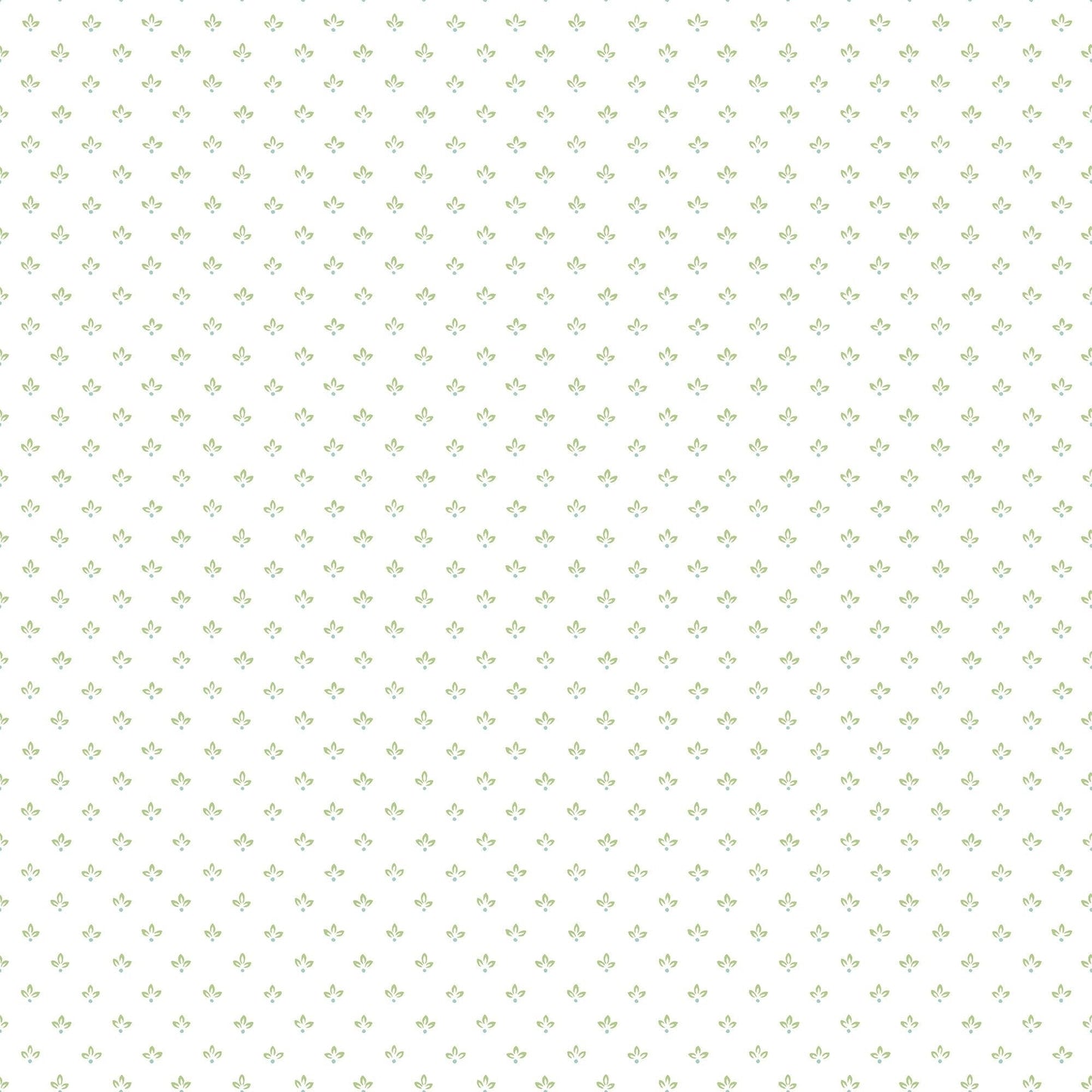 Just Kitchens Tri Leaf Wallpaper - Green / Blue - Galerie - G45463 - Premier Wallcovering