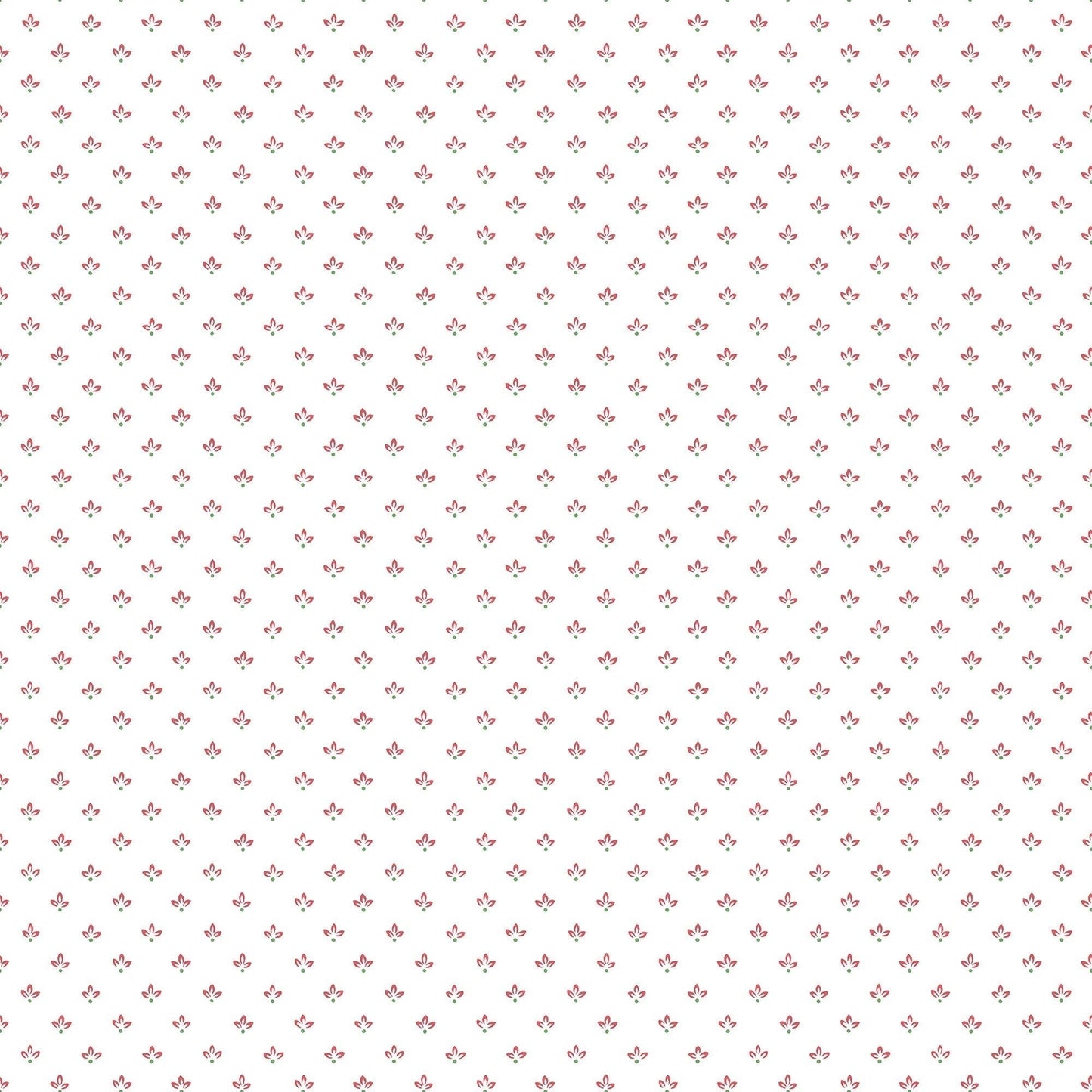 Just Kitchens Tri Leaf Wallpaper - Red / Green - Galerie - G45460 - Premier Wallcovering