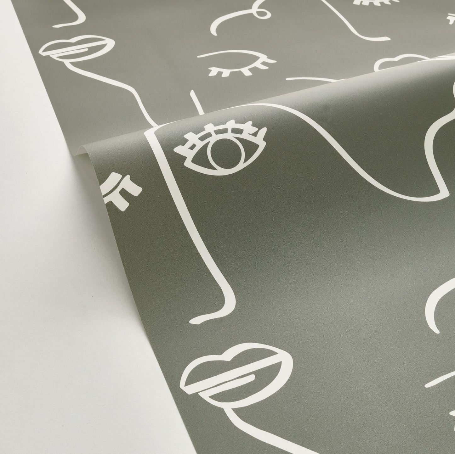 Just Smile Wallpaper - Kaki - Caselio - 103337007