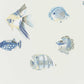 Kamanu Wallpaper - Indigo/Pebble - HANZ111649 - Harlequin - Premier Wallcovering