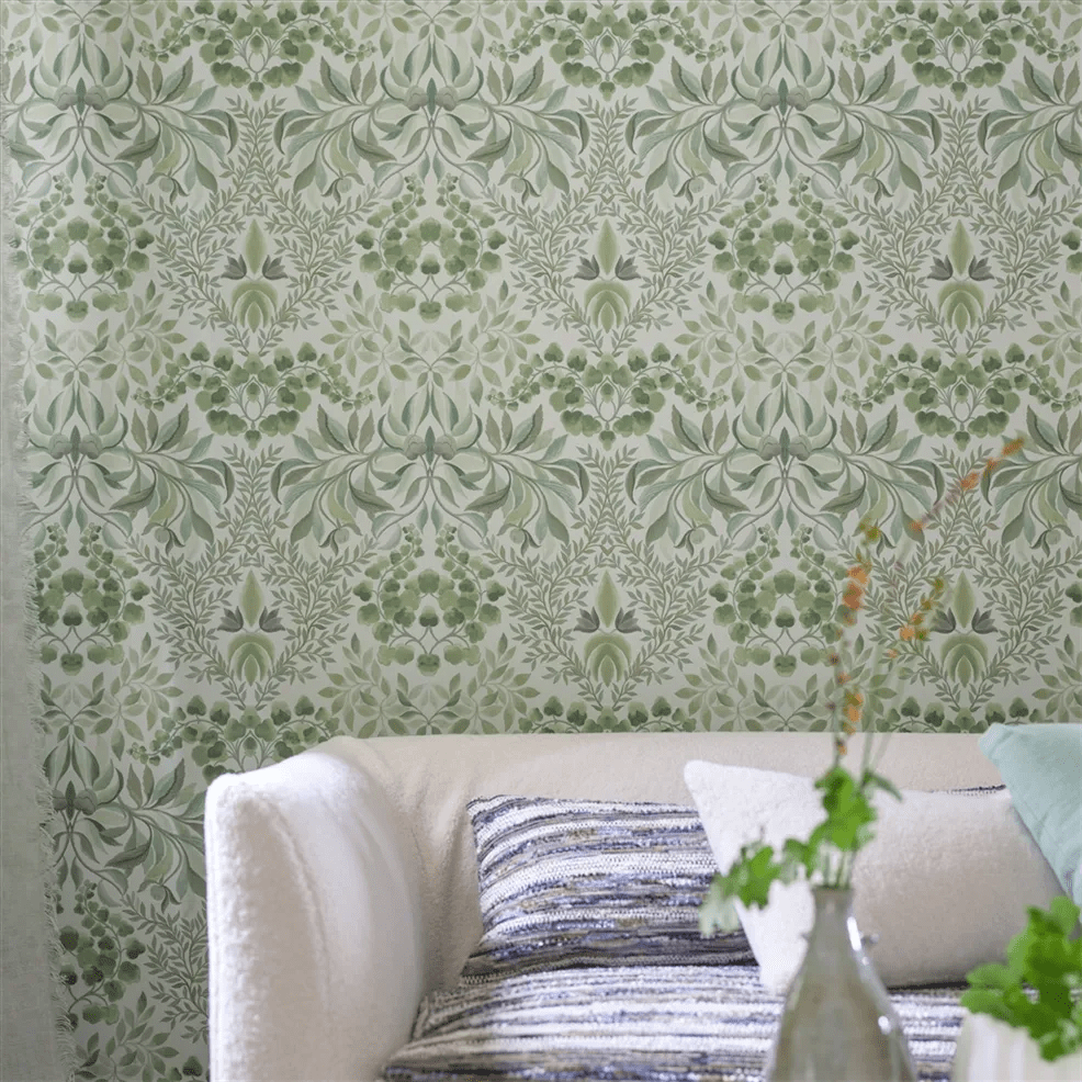 Karakusa Wallpaper - Eau de Nil - PDG1157/02 - Designers Guild