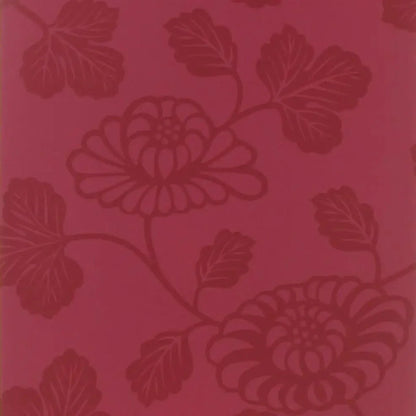 Kashima Wallpaper - Cranberry - P462/05 - Designers Guild