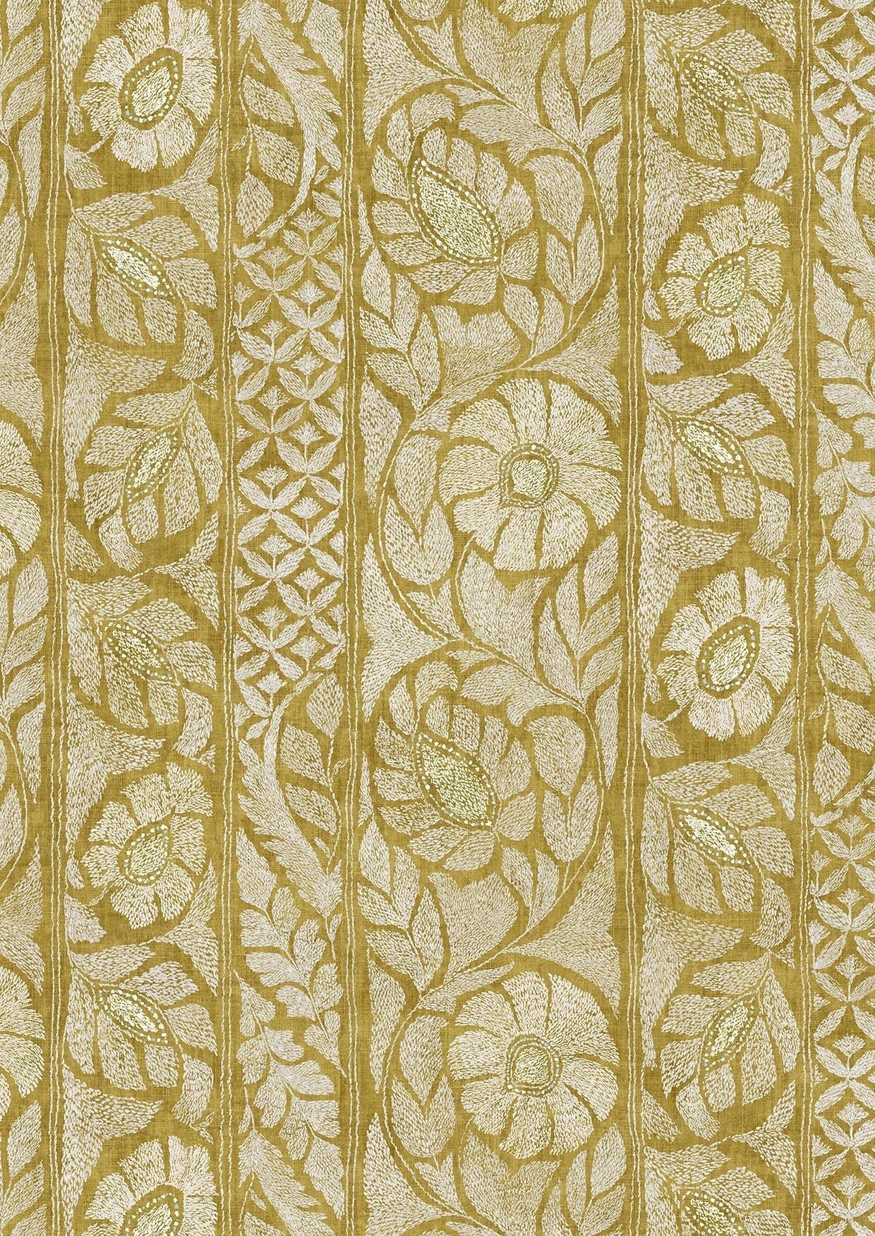 Kashmiri Wallpaper - Sorbet - Lewis & Wood - Premier Wallcovering