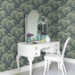 Kastanj Wallpaper - Blue - Boråstapeter - 4838 - Premier Wallcovering