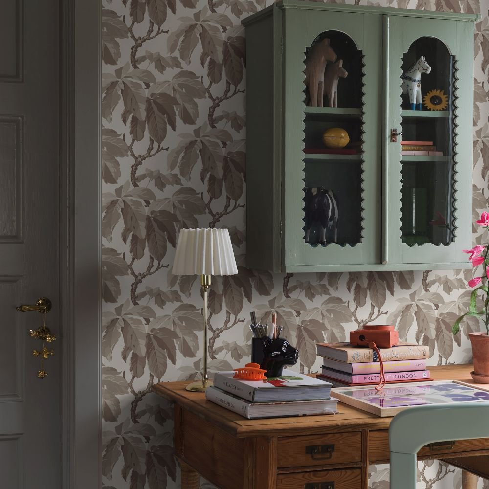 Kastanj Wallpaper - Beige - Boråstapeter - 4840 - Premier Wallcovering