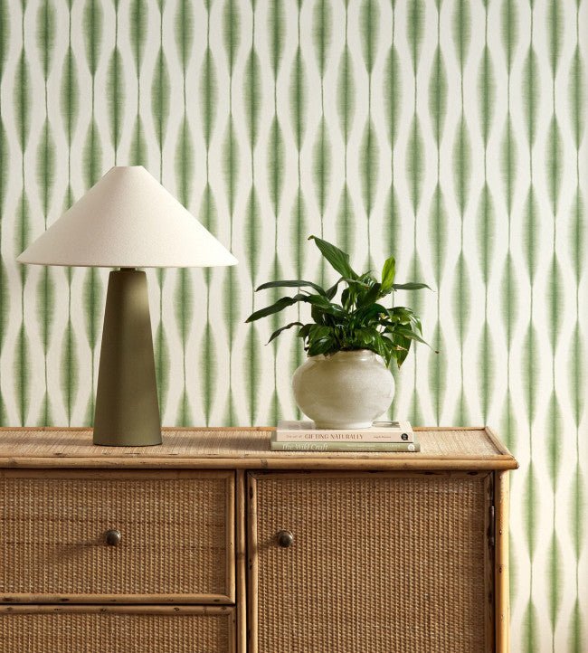 Kasuri Wallpaper - Pine - Scion - NSCW113271