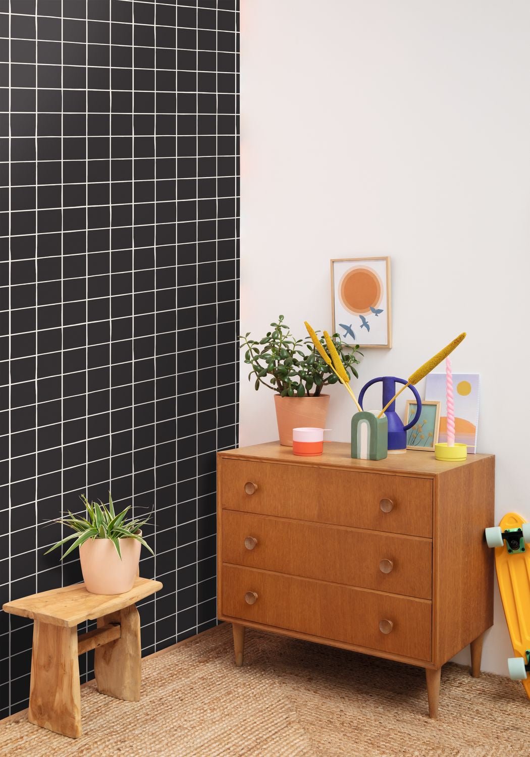 Keep Calm Wallpaper - Noir - Caselio - 103279009