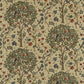 Kelmscott Tree Fabric - Forest/Gold - Morris & Co - 220328 - Premier Wallcovering