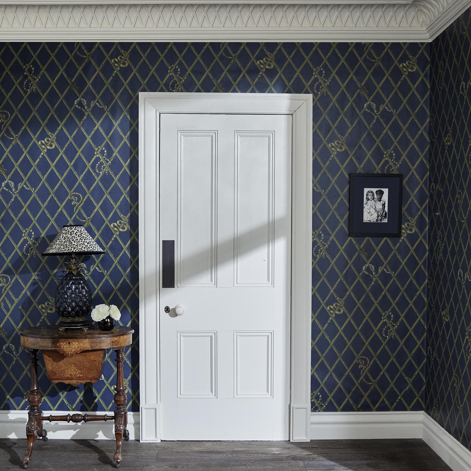 Khasia Wallpaper - Midnight - House of Hackney - 1-WA-KHA-DI-MID-XXX