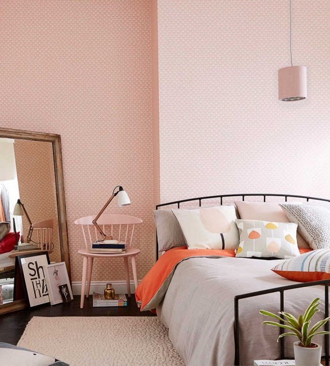 Kielo Wallpaper - Blush - NNOU111534 - Scion