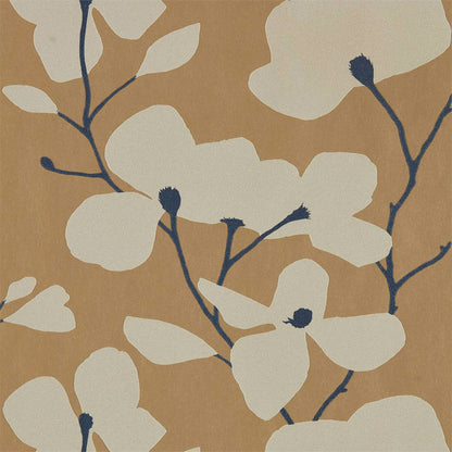Kienze Shimmer Wallpaper - Antique Gold/Ink - Harlequin - HMWF111972