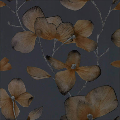 Kienze Wallpaper - Graphite/Gilver - Harlequin - HMWF111959