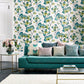 Kienze Wallpaper - Marine/Zest - Harlequin - HMWF111957