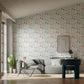Kimiko Wallpaper - Soft Focus/Harissa - HQN3112939 - Harlequin - Premier Wallcovering
