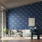 Kimiko Wallpaper - Majorelle/Clementine - HQN3112941 - Harlequin - Premier Wallcovering