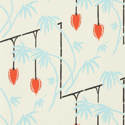 Kimiko Wallpaper - Soft Focus/Harissa - Harlequin - HQN3112939