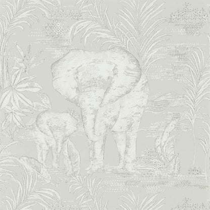 Kinabalu Wallpaper - Silver - Harlequin - HZAP111777