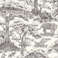 Kisumu Wallpaper - Midnight/Luxe - Clarke & Clarke - W0185/02 - Premier Wallcovering