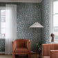 Korgpil Wall Panel Mural - Blue - Boråstapeter - 1957 - Premier Wallcovering