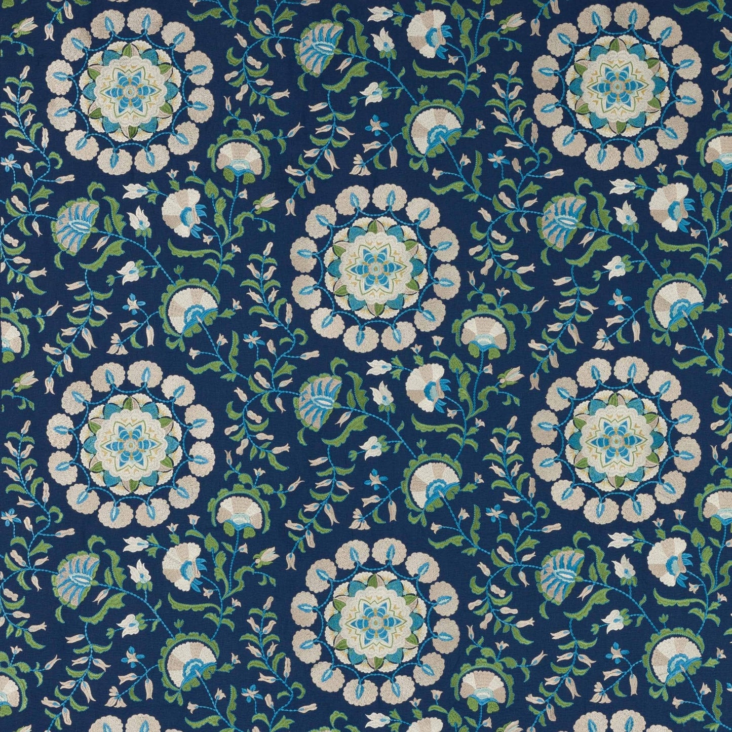 Koti Fabric - Outremer - Manuel Canovas - M4122-03 - Premier Wallcovering