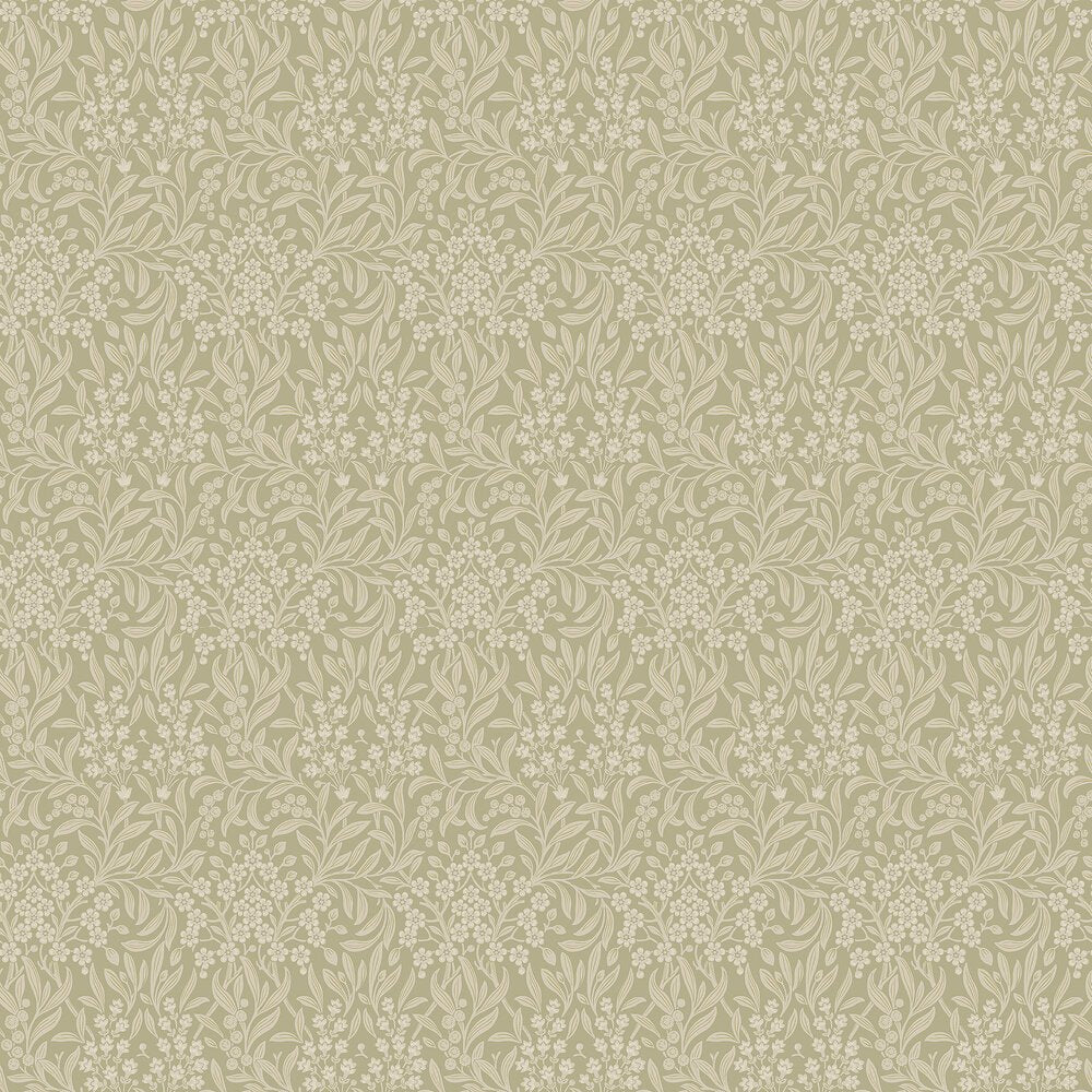Kryddhyllan Wallpaper - Sage - Boråstapeter - 4184 - Premier Wallcovering