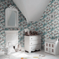 Kvackstepp Wallpaper - Blush - Boråstapeter - 2087 - Premier Wallcovering