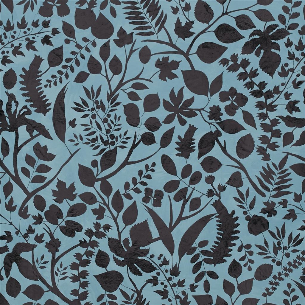 L Eden Wallpaper - Bleu Nigelle - Christian Lacroix - PCL7025/06 - Premier Wallcovering