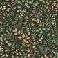 La Bastide Echappee Belle Wallpaper - Vert Foret / Terracotta - Casadeco - 89837808 - Premier Wallcovering